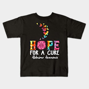 Alzheimer's awareness Hope for a Cure Kids T-Shirt